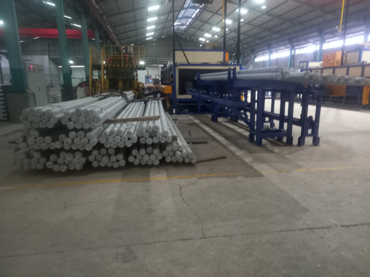 Aluminum Rod Heating Furnace Line
