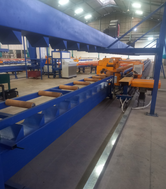 Cooling Bed & Puller Extrusion Line